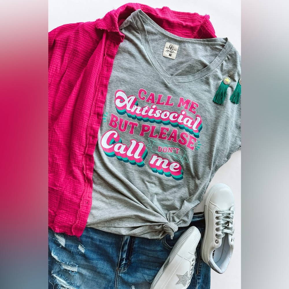 Glitzy Girlz Boutique Tee Antisocial